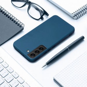Husă Samsung Galaxy A03s Silicon Albastru