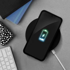 Husă Samsung Galaxy A22 4G Silicon Negru