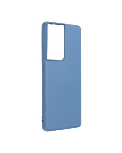 Husă Samsung Galaxy S21 Ultra Silicon Albastru