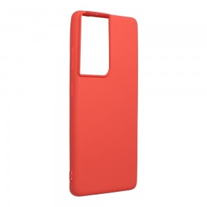 Husă Samsung Galaxy S21 Ultra Silicon Portocaliu