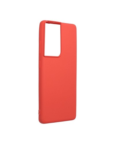 Husă Samsung Galaxy S21 Ultra Silicon Portocaliu