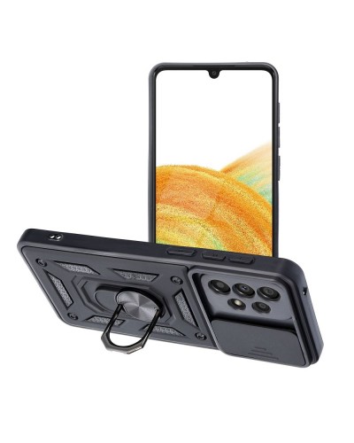 Husă Antișoc Samsung Galaxy A33 5G Forcell Slide Armor Negru Husă Antișoc Samsung Galaxy A33 5G Forcell Slide Armor Negru