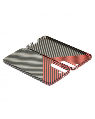 Husă Samsung Galaxy S21 Plus LUXO Kevlar Red & Grey