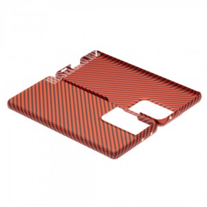 Husă Samsung Galaxy S21 Ultra LUXO Kevlar Awesome Red