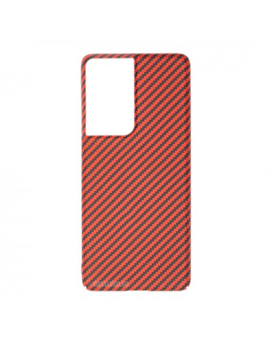 Husă Samsung Galaxy S21 Ultra LUXO Kevlar Awesome Red