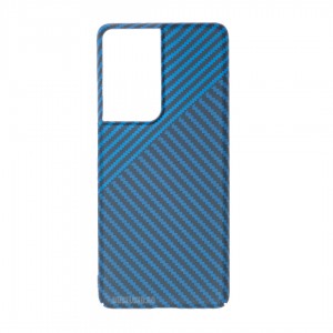 Husă Samsung Galaxy S21 Ultra LUXO Kevlar Blue Duo