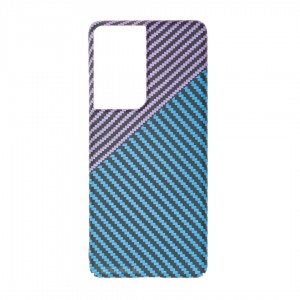 Husă Samsung Galaxy S21 Ultra LUXO Kevlar Purple & Blue