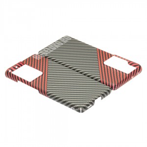 Husă Samsung Galaxy S21 Ultra LUXO Kevlar Red & Grey