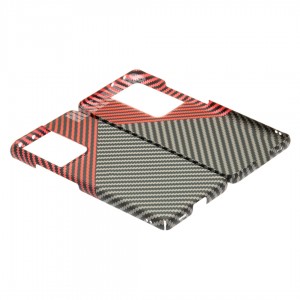 Husă Samsung Galaxy S21 Ultra LUXO Kevlar Red & Grey
