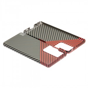 Husă Samsung Galaxy S21 Ultra LUXO Kevlar Red & Grey