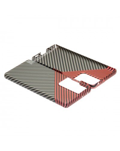 Husă Samsung Galaxy S21 Ultra LUXO Kevlar Red & Grey Husă Samsung Galaxy S21 Ultra LUXO Kevlar Red & Grey