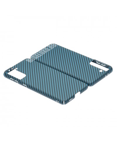 Husă Samsung Galaxy S21 LUXO Kevlar Awesome Blue