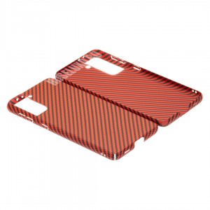 Husă Samsung Galaxy S21 LUXO Kevlar Awesome Red