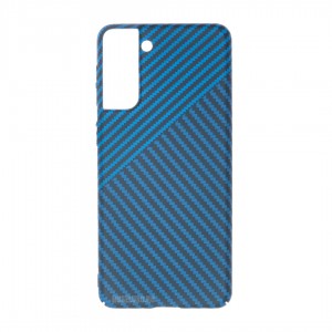 Husă Samsung Galaxy S21 LUXO Kevlar Blue Duo