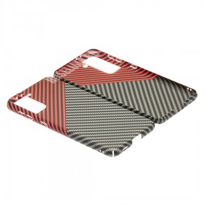 Husă Samsung Galaxy S21 LUXO Kevlar Red & Grey