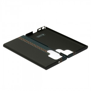 Husă Samsung Galaxy S22 Ultra LUXO Kevlar Black & Blue