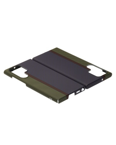 Husă Samsung Galaxy S22 Ultra LUXO Kevlar Green & Purple