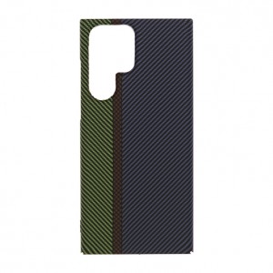 Husă Samsung Galaxy S22 Ultra LUXO Kevlar Green & Purple
