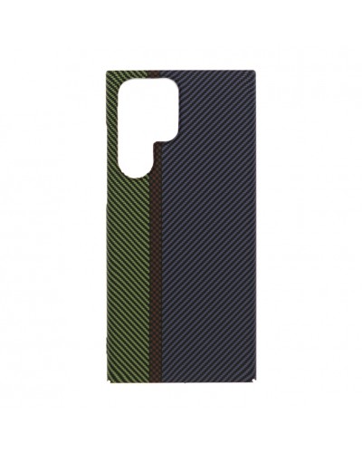 Husă Samsung Galaxy S22 Ultra LUXO Kevlar Green & Purple