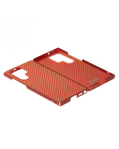 Husă Samsung Galaxy S22 Ultra LUXO Kevlar Traditional Red
