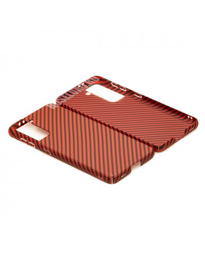 Husă Samsung Galaxy S22 LUXO Kevlar Awesome Red