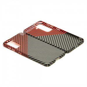 Husă Samsung Galaxy S22 LUXO Kevlar Red & Grey