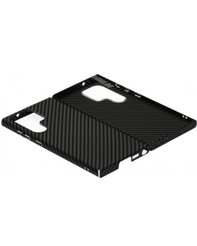 Husă Samsung Galaxy S23 Ultra LUXO Kevlar Awesome Black Husă Samsung Galaxy S23 Ultra LUXO Kevlar Awesome Black