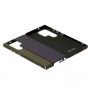 Husă Samsung Galaxy S23 Ultra LUXO Kevlar Green & Purple