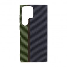 Husă Samsung Galaxy S23 Ultra LUXO Kevlar Green & Purple