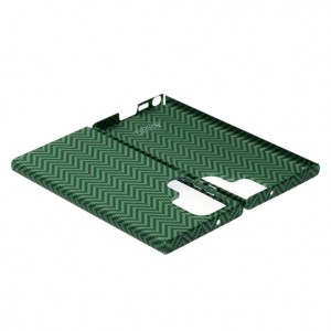 Husă Samsung Galaxy S23 Ultra LUXO Kevlar Traditional Green