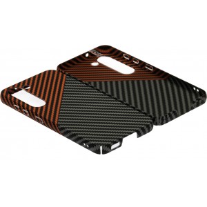 Husă Samsung Galaxy S23 LUXO Kevlar Red & Grey