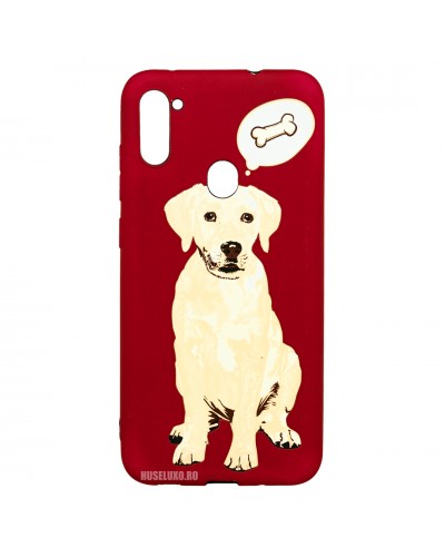 Husă Samsung Galaxy A11 LUXO TPU Dog & Bone