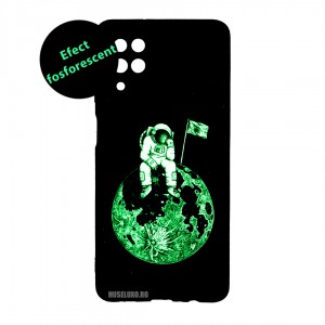 Husă Samsung Galaxy A12 LUXO TPU Astronaut on the Moon