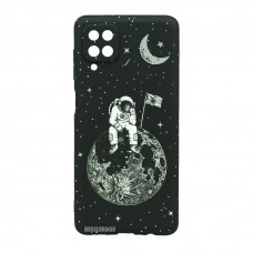 Husă Samsung Galaxy A12 LUXO TPU Astronaut on the Moon