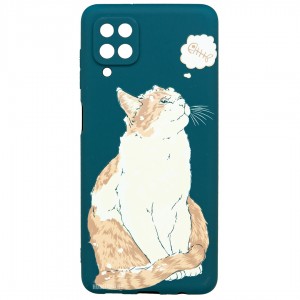Husă Samsung Galaxy A12 LUXO TPU Cat & Fish