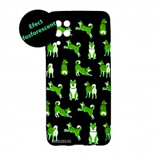 Husă Samsung Galaxy A12 LUXO TPU Shiba Pattern