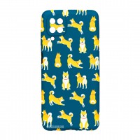 Husă Samsung Galaxy A12 LUXO TPU Shiba Pattern
