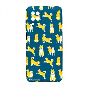 Husă Samsung Galaxy A12 LUXO TPU Shiba Pattern