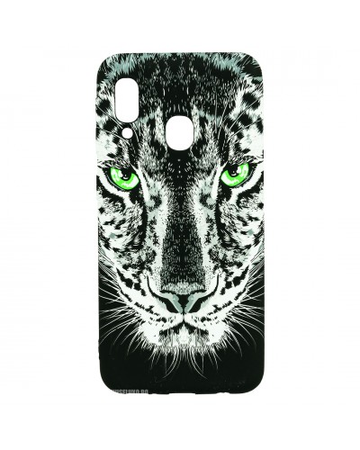 Husă Samsung Galaxy A20e LUXO TPU Black Leopard