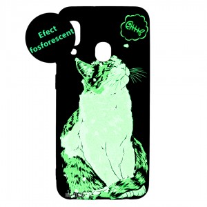 Husă Samsung Galaxy A20e LUXO TPU Cat & Fish