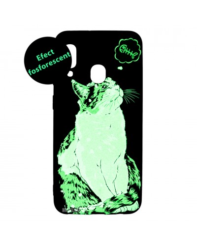 Husă Samsung Galaxy A20e LUXO TPU Cat & Fish