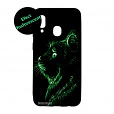 Husă Samsung Galaxy A20e LUXO TPU Black Cat