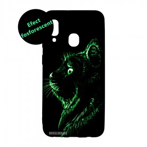 Husă Samsung Galaxy A20e LUXO TPU Black Cat