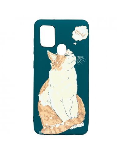 Husă Samsung Galaxy A21s LUXO TPU Cat & Fish