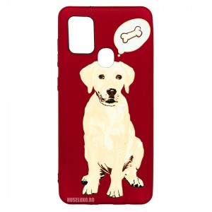 Husă Samsung Galaxy A21s LUXO TPU Dog & Bone
