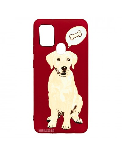Husă Samsung Galaxy A21s LUXO TPU Dog & Bone