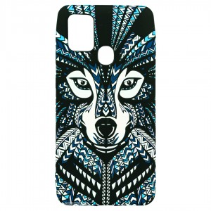 Husă Samsung Galaxy A21s LUXO TPU Tribal Wolf
