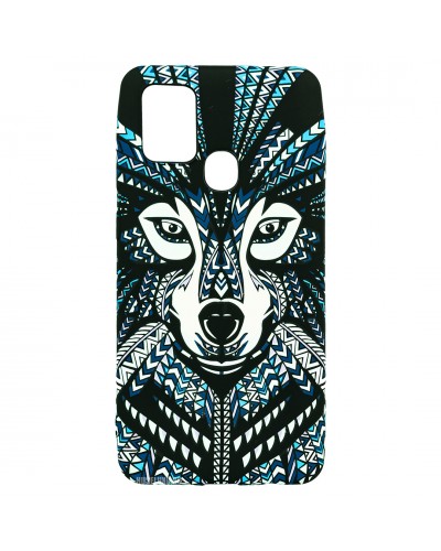 Husă Samsung Galaxy A21s LUXO TPU Tribal Wolf