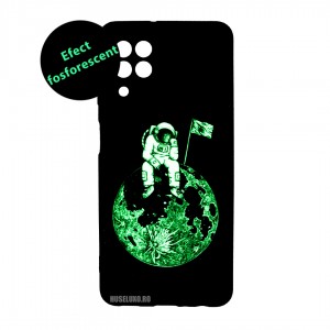 Husă Samsung Galaxy A22 4G LUXO TPU Astronaut on the Moon