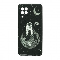 Husă Samsung Galaxy A22 4G LUXO TPU Astronaut on the Moon